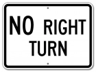 No Right Turn