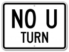 No U Turn
