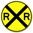 Advance Railroad Warning Sign