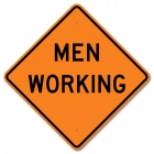 Men Working Sign