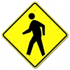 Pedestrian Crossing Sign - Symbol Only