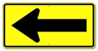 Reflective Arrow Sign