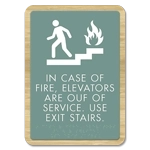 In Case of Fire...Use Stairs