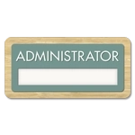 Nameplate Sign w/Title