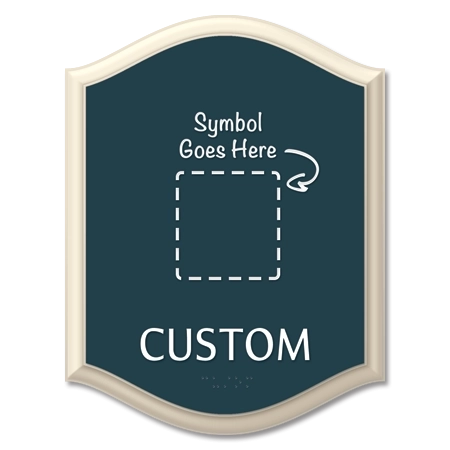1-Line Custom Symbol Sign