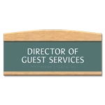 2-Line Room Sign
