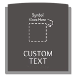 2-Line Custom Symbol Sign