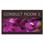 1-Line Meeting Room Sign w/Window