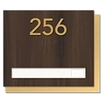 1-Slot Patient Room Sign