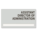 1 Slot Suite/Dept. ID