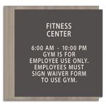 10-Line Common Room Sign
