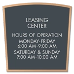 10-Line General Information Sign