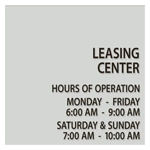 10-Line General Information Sign