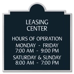 10-Line General Information Sign