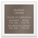 10-Line General Information Sign