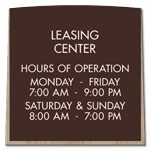 10-Line General Information Sign