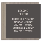 12-Line General Information Sign
