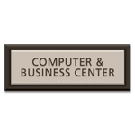 2-Line Common Room Sign (Extended Width)