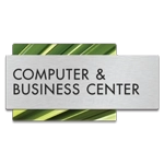 2-Line Common Room Sign (Extended Width)