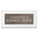 2-Line Common Room Sign (Extended Width)