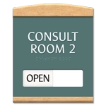2-Line Common Room w/Sliding Panel
