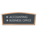 2-Line Directional Sign