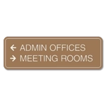 2-Line Directional Sign