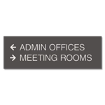 2-Line Directional Sign