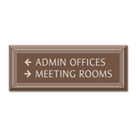 2-Line Directional Sign
