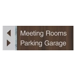 2-Line Directional Sign