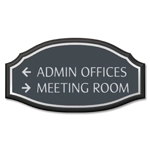 2-Line Directional Sign
