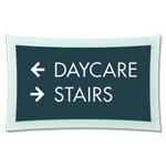 2-Line Directional Sign