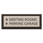 2-Line Directional Sign (Extended Width)