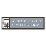2-Line Directional Sign (Extended Width)