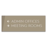 2-Line Directional Sign