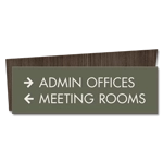 2-Line Directional Sign