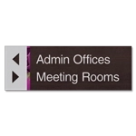 2-Line Directional Sign