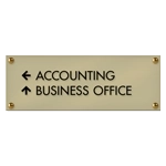 2-Line Directional Sign