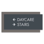 2-Line Directional Sign