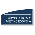 2-Line Directional Sign