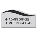 2-Line Directional Sign