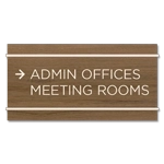 2-Line Directional Sign