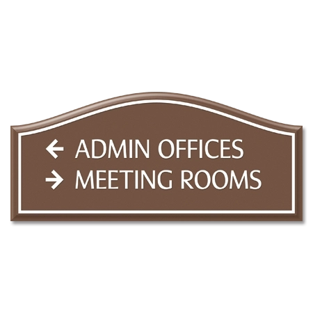 2-Line Directional Sign