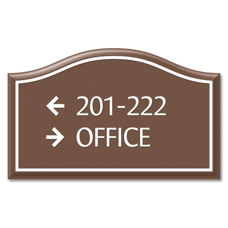2-Line Directional Sign