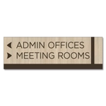 2-Line Directional Sign