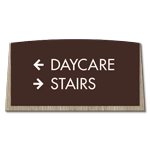 2-Line Directional Sign
