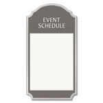 2-Line Informational Sign w/ Insert Window