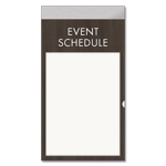 2-Line Informational Sign w/ Insert Window