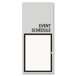 2-Line Informational Sign w/ Insert Window