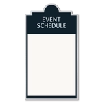 2-Line Informational Sign w/ Insert Window